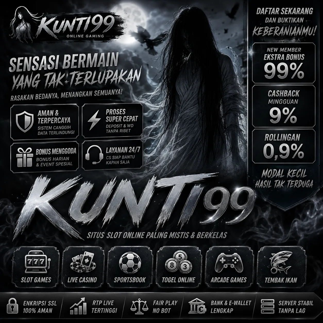KUNTI99 Banner